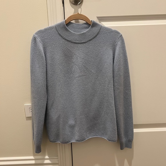 Michelle Mason Mock Neck Open Back Sweater - Picture 5 of 8